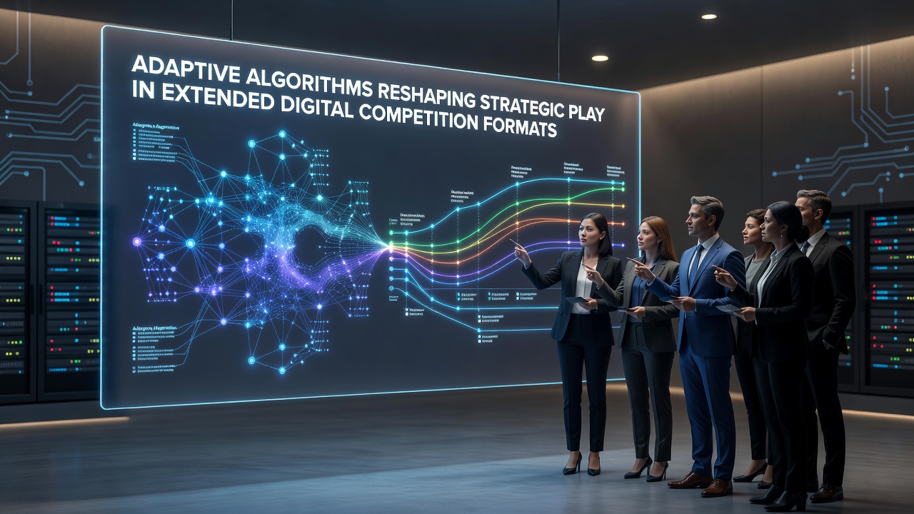 Strategic adjustments guided by adaptive systems in ongoing digital tournaments