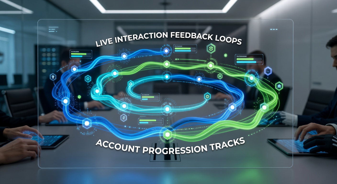 Virtual poker table interface showing real-time player interactions and progression indicators