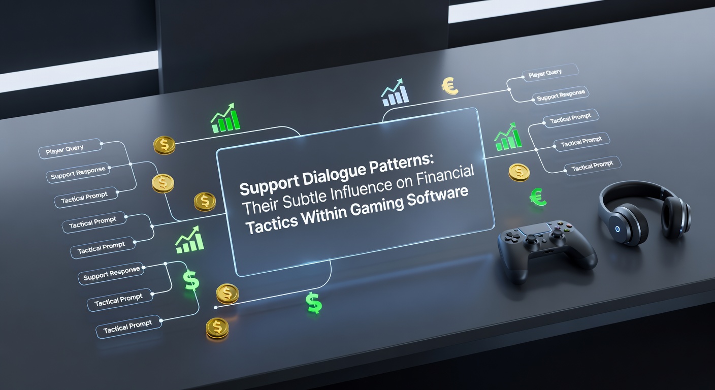 Support dialogue interface in gaming software showing chat patterns and financial transaction prompts