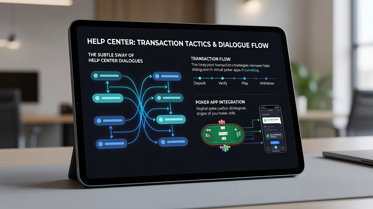 Support chat interface displaying transaction policy details within a poker application