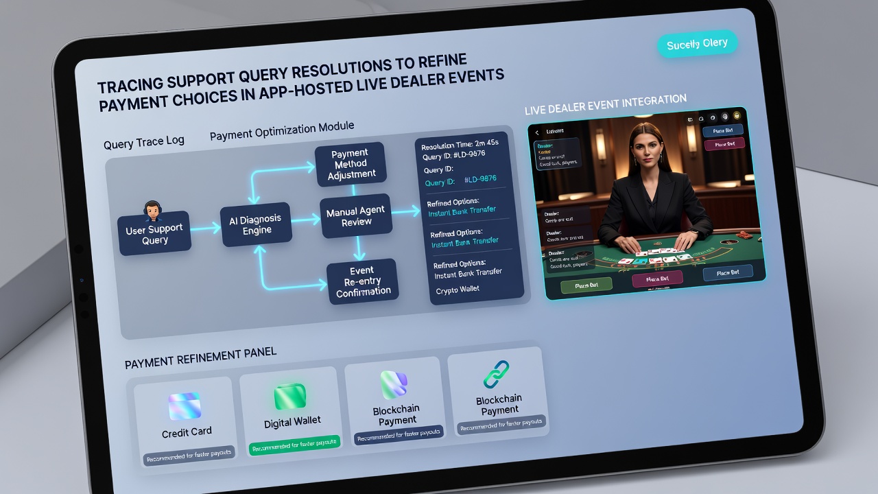 App interface showing refined payment options after support data analysis